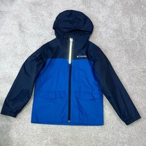 Columbia Navy and Blue Hooded Jacket